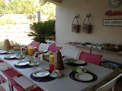 ontbijttafel